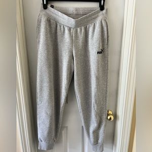 Womens Puma tapered sweatpants